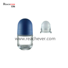 Factory Wholesale Empty Glass Perfume Container 30ml OEM Roll on Bottle with Cap
